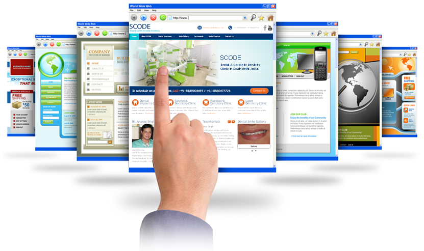 medical website design service for doctors
